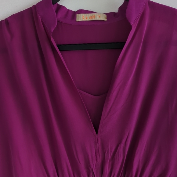 Love Binetti 100% Silk Dress Size 6 - Picture 7 of 10